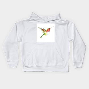 Flying Hummingbird Kids Hoodie